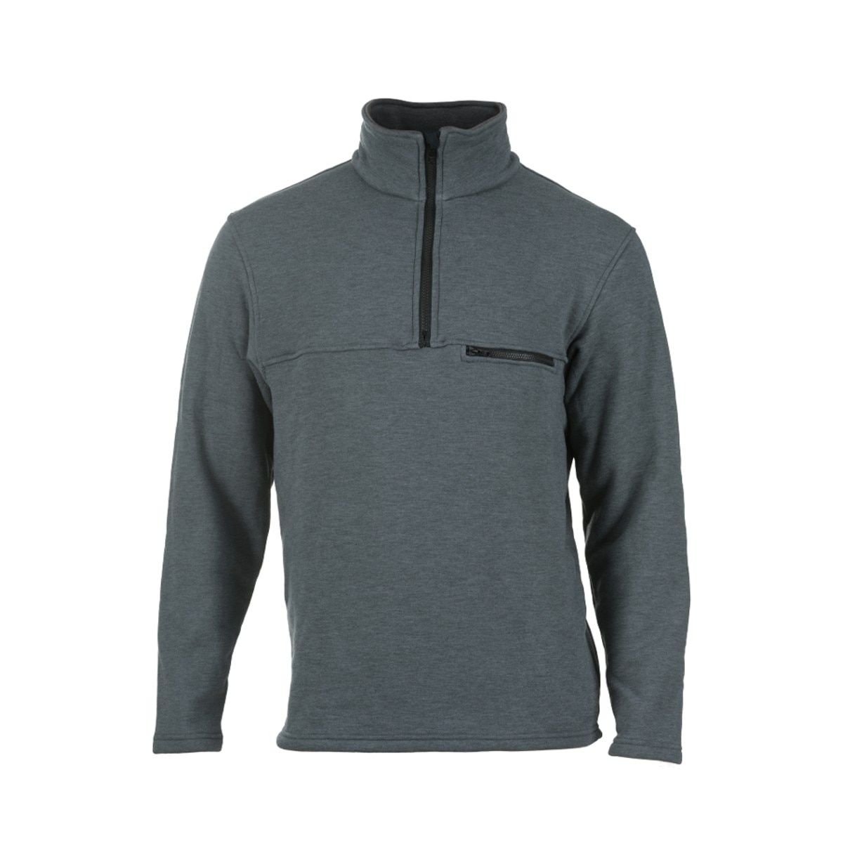 DragonWear Elements Quarter Zip Sweatshirt in Gray